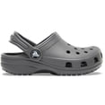 thumbnail image 2 of Zueco Crocs Kids Classic para niños pequeños con ventilación gris pizarra, 2 of 8