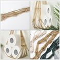 thumbnail image 5 of KAKOWELY 1Pc Roll Paper Woven Storage Container Book Magazine Hanging Storage Organizer,42.13"X0.79"X0.79", 5 of 5