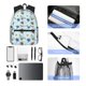 thumbnail image 4 of Easygdp Turtle Mochila Casual para Portátil, Mochila para Escuela, Viajes, Negocios, 4 of 6