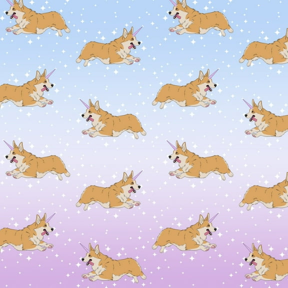 Unicorg Corgi Unicorn Premium Roll Gift Wrap Wrapping Paper