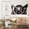 thumbnail image 5 of Elephant Stock Vintage Airplane Propeller Wall Art - Horizontal Multi Panel Canvas - Living Room Wall Decor - Transportation Multi Panel - Brown And Beige Decor - 50" x 32", 5 of 8