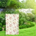 thumbnail image 2 of Wukai Floral Print Garden Flag 12.5x18 Inch Double Sided Sun-resistant Rain-resistant, Wrinkle-resistant Colorfast(Only Flag), 2 of 7