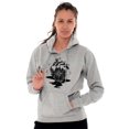 thumbnail image 3 of Diamond Bleeding Heart Compass Hoodie Sweatshirt Women Men Brisco Brands L, 3 of 6