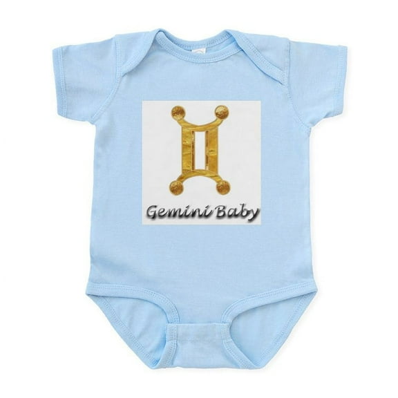CafePress - Gemini - Baby Light Bodysuit, Size Newborn - 24 Months