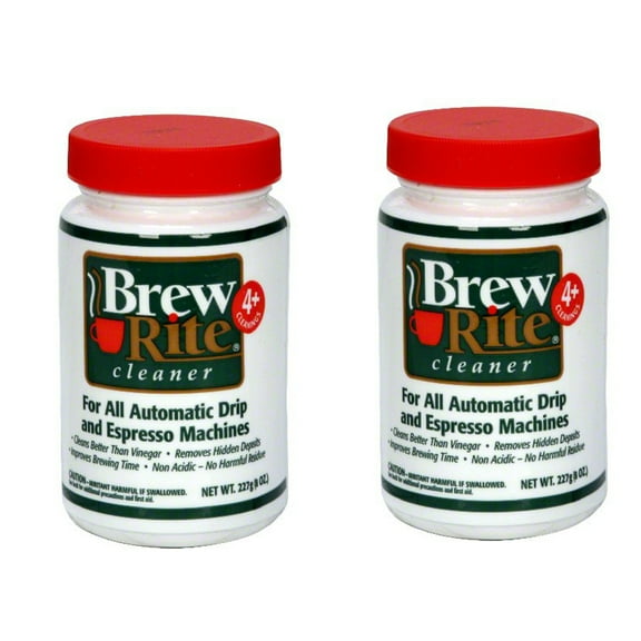 Brew Rite Coffee Maker Cleaning Products, 8 oz. (2 Count)