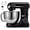 Black, variant on Garvee 5.3 QT Electric Stand Mixer, 8-Speed Kitchen Mixer with Dough Hook, Flat Beater & Wire Whisk for Bread Dough, Cake, Cookies, 500W, 120V, Black