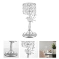 thumbnail image 4 of Candelabros de cristal para de , chimenea, candelabros decorativos - 26,5 cm Los 265cm Colco Portavelas pequeño, 4 of 8
