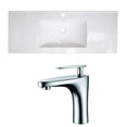 thumbnail image 1 of American Imaginations 23.75-in. W 3H8-in. Ceramic Top Set In White Color AI-16003, 1 of 1