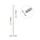 thumbnail image 2 of Uxcell 20pack Brocas Extra Largas, Broca HSS de 1mm con Acero de Alta Velocidad de 80mm de Longitud para Metal, Madera y Plástico, 2 of 5