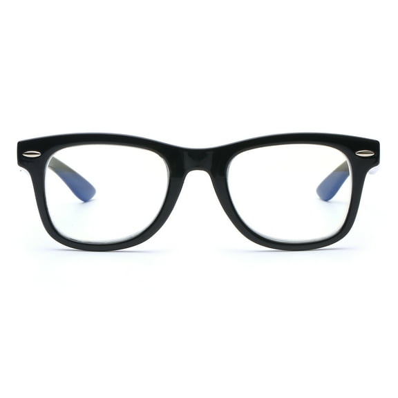 M Plano Blue Light Lens Injection Boys Frames, Jay, Black, 45.0-18.5-125, with Case