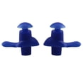 thumbnail image 5 of 2 pares de tapones para los oídos impermeables tapones para los oídos de silicona accesorios de natación (blanco), 5 of 5