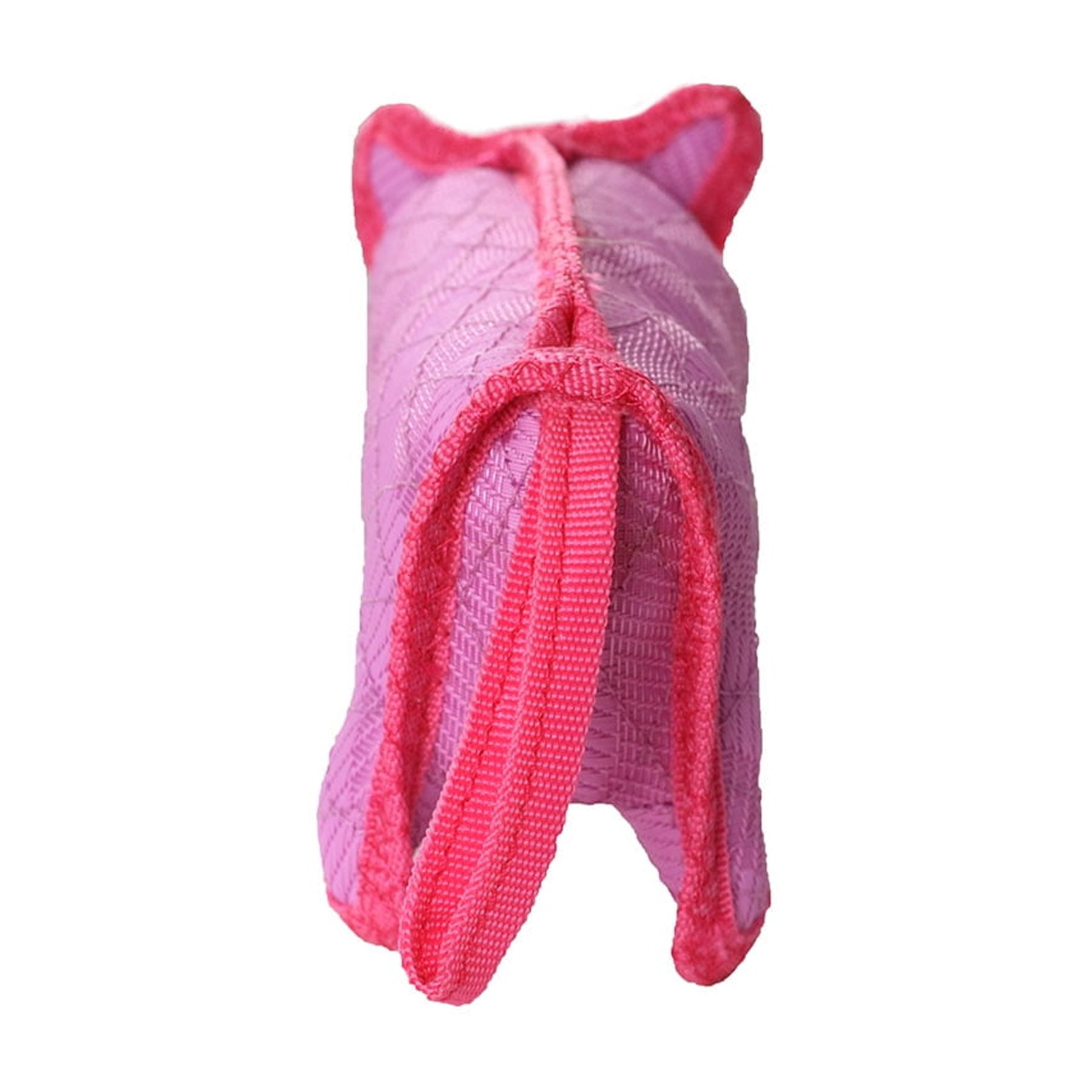 DuraForce Pig Tiger Pink-Pink, 2-Pack Durable Dog Toys
