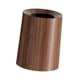 thumbnail image 4 of Cubo de basura con imitación de madera y tapa abierta, diseño vintage moderno. 8 litros, 4 of 9