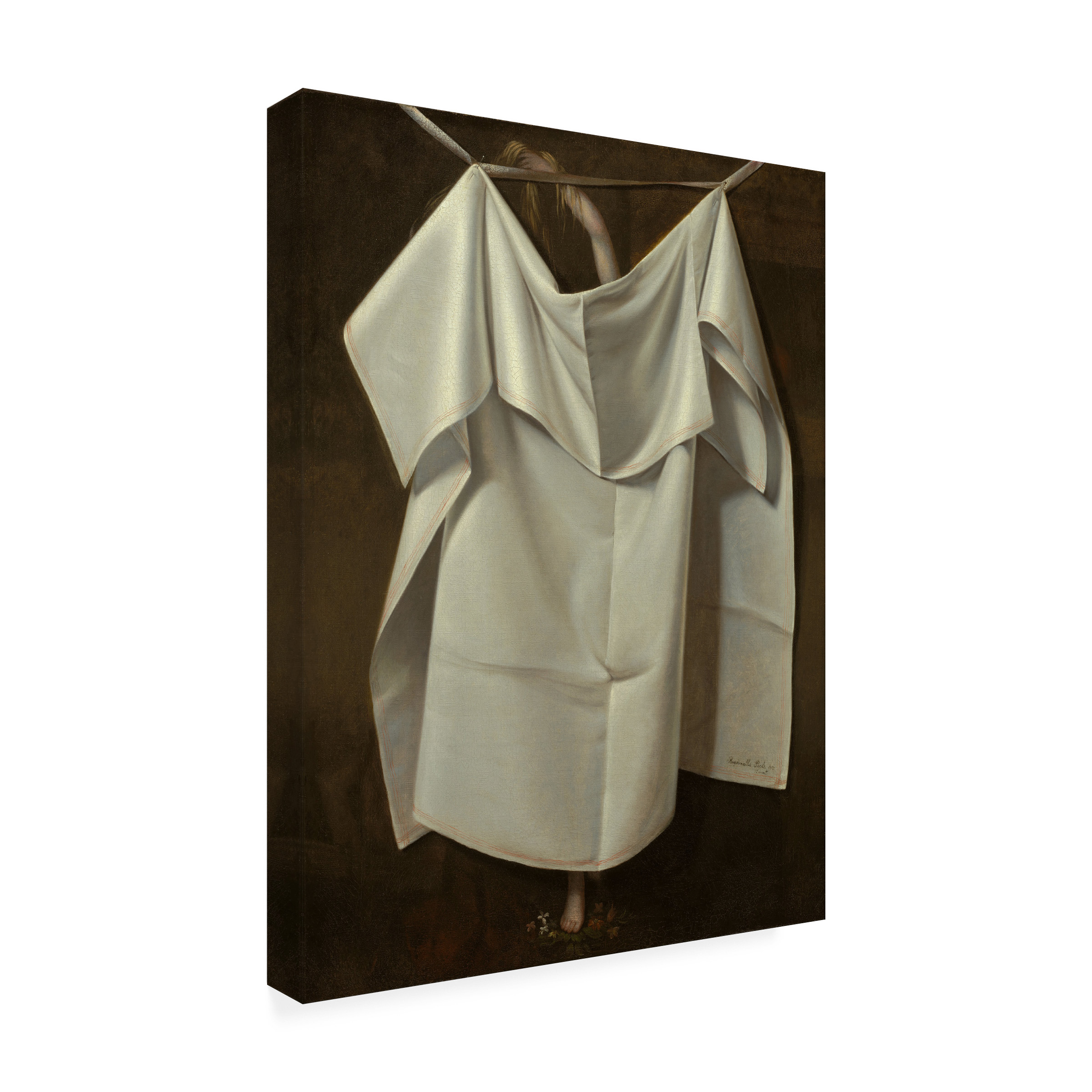 Raphaelle Peale 'Venus Rising From The Sea A Deception' Canvas Art