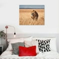 thumbnail image 4 of Nawypu Lion Poster Canvas Prints Wall Art Animal Picture For Home Office Living room Bedroom Decorations, 4 of 4