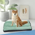 thumbnail image 5 of Washable Dog Bed,Plush Dog Crate Beds,Comfy Kennel Pad Anti-Slip Pet Sleeping Mat for Large,Jumbo,Medium,Small Dogs Breeds,Anti-Scratch Pet Sleeping Mat,Dog Mattress for Crate Kennel,23.62"X18.5", 5 of 5