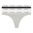 thumbnail image 1 of Tanga Panty Calvin Klein Carousel para mujer, color negro, blanco y gris, 1 of 3