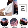 thumbnail image 4 of Peel and Stick Wallpaper Distant nebula far away galaxy Modern Art Wall Mural Decor Self Adhesive and Removable 69in x 98in, 4 of 8