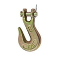 thumbnail image 6 of 4 Pack 3/8 Clevis Grab Hooks Grade 70 for Wrecker Tow Chain - 6,600 WLL Forged Alloy Steel G70 Heavy Duty 3/8 Chain Hooks for Truck Trailer Tow Chain Transport, 6 of 9