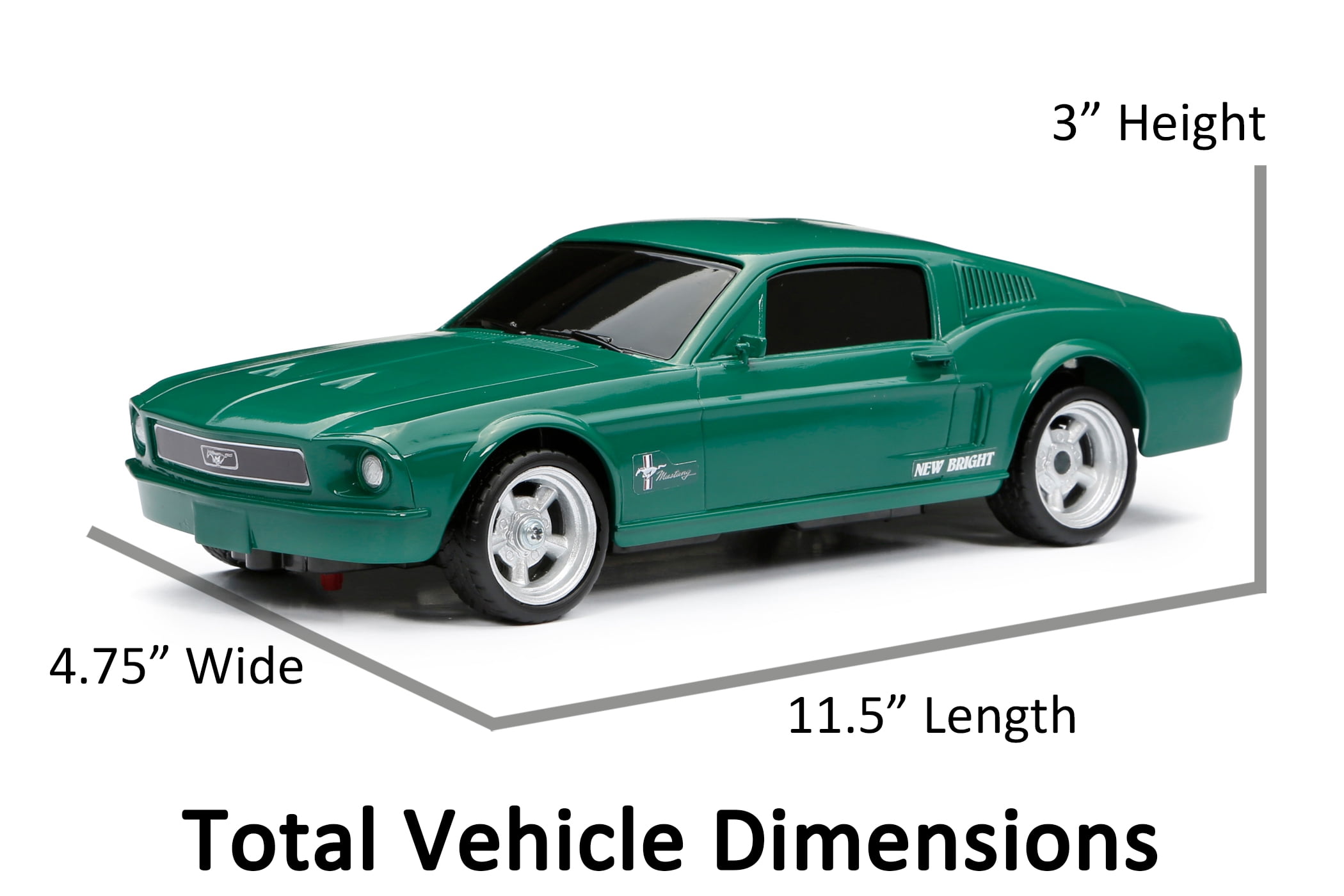 new bright mustang