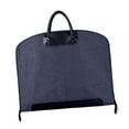 thumbnail image 1 of Men Suit Bag Handle Bag Durable Suit Garment Cover for Clothing suits Jacket dark blue L, 1 of 8