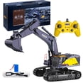 thumbnail image 2 of Excavadora grande de ingeniería de coche, excavadora de Control remoto RC 1: 14, versión de aleación de 22 canales, 2,4g, inalámbrica, regalo de Navidad, 2 of 4