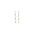 thumbnail image 2 of LED Decorative Helix vertical 3000K filament 6 watts 420 lumens G25 light bulb, 2 of 2