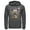 Charcoal Heather, variant on Men's Star Wars: The Mandalorian The Child Starry Night  Pull Over Hoodie Athletic Heather 2X Large