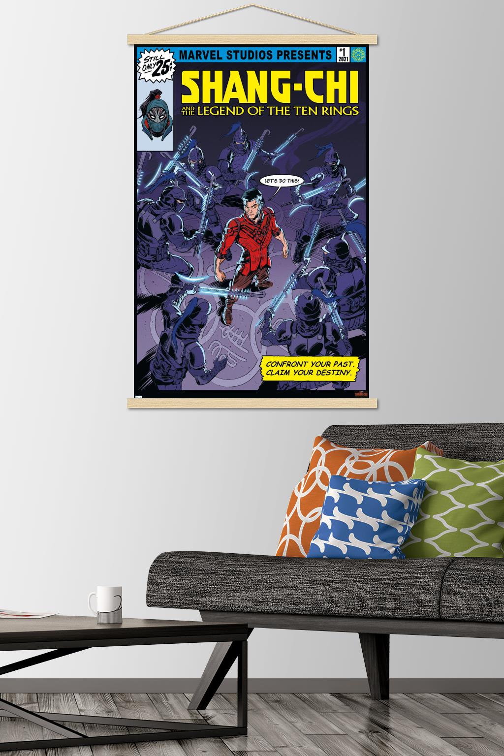 Marvel Shang-Chi and the Legend of the Ten Rings - Let's Do This Wall Poster with Magnetic Frame, 22.375" x 34"