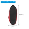 thumbnail image 2 of Uxcell 10 Pairs Shoe & Boot Covers, Reusable Cotton Non-Slip Shoe Covers for Indoors, Red, 2 of 6