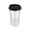 Black, variant on Restaurantware - Forma Professional 11.8 Ounce Insulated Travel Mugs, 10 Double Wall Coffee Mugs - Includes Lids And Sleeves, Reusable, Clear Borosilicate Glass Tumblers, Dishwashable, Microwavable