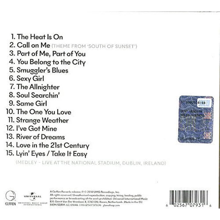 GEFFEN RECORDS, Above The Clouds: The Very Best Of Glenn Frey