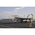 thumbnail image 2 of An EA-18G Growler is guided into catapult aboard USS George H.W. Bush Poster Print, 2 of 2