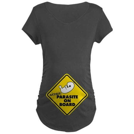

CafePress - Parasite On Board Maternity Dark T Shirt - Maternity Dark T-Shirt