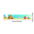 thumbnail image 1 of Colorful and Cheerful Preschool First Day Banner with School Bus Backpack Apple and Airplane Elements Backdrop for Photo Taking School Party Decorations Kids Event Photo Props, 1 of 4