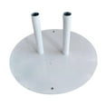 thumbnail image 3 of Abbracc Flower Pole Display Stand Base Centerpiece Standing Flower Arrangement for Party Two Holes, 3 of 9