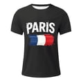 thumbnail image 5 of Paris T Shirts for Men Summer Short Sleeve Crewneck Loose Casual T-Shirts France Paris Graphic Tees Travel Vacation Shirt, 5 of 5