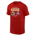 thumbnail image 1 of NFL San Francisco 49ers Logo Triangle Rouge Grand T-Shirt, 1 of 2