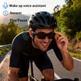 thumbnail image 2 of Gafas de sol inteligentes con audio Bluetooth TOONEWABLE AI Waterproof, 2 of 9