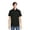 Rich Black, variant on Athletic Works Men's & Big Men's Active Polo Shirt, Sizes S- 3XL