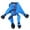 Bule, variant on ibiyuan Dog Snowsuit with Attached Boots, New Dog Snowsuit with Feet, Outdoor Waterproof Anti- Dogs Leggings with Adjustable Suspenders, for Small and Medium-Sized Dogs,XS