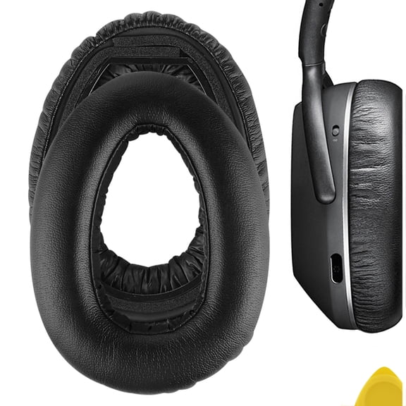 Geekria Replacement Ear Pads for Sennheiser PXC 550, PXC 550-II Wireless MB 660 Series Headphones Ear Cushions, Repair Parts with Video Guide (Black)