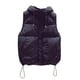 thumbnail image 2 of Chaleco de bolsillo para mujer, chaqueta corta, invierno, sin mangas, con capucha, cremallera, prendas de vestir exteriores sólidas Fridja  po1241, 2 of 6