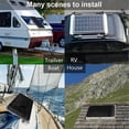 thumbnail image 4 of Kit de Controlador de panel Solar, panel solar al aire libre eficiente conjunto de 100W Profesional de Ahorro de Energía para acamp al aire libre, 4 of 7