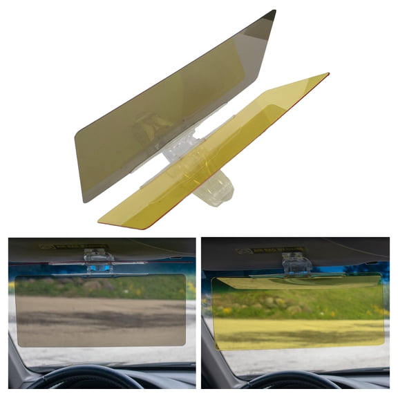 Car Sun Visor Extension, Car Anti Glare Driving HD Visor, Universal Day and Night Vision Anti-Glare Windshield Extender