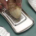 thumbnail image 4 of Huarong  Stainless Steel Garlic Ginger Grater Fine Grinding Teeth Easy to Operate Tool for Home & Kitchen Tools  Style 4, 4 of 8