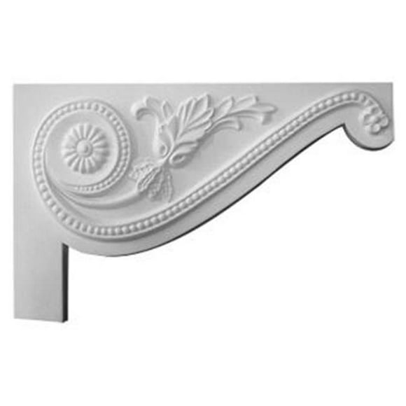 Ekena Millwork SB11X07PE-R 11 In. W X 7 In. H X .62 In. D Architectural Large Pearl Stair Bracket- Right