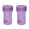 NUK® Everlast Weighted Straw Cup, 10 oz., 2-Pack, Purple