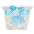 thumbnail image 4 of FRCOLOR Mini Woven Basket Fake Rattan Woven Basket Candy Storage Holder Flower Basket, 4 of 8