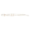thumbnail image 5 of Jiandong Plant Hanger Plant Macrame Hanging Hanger Planter Holder Pot Rope Basket Flower Tassel Wall Rack Shelf Bohemian Jute Veggie Cord(30.71X3.15X0.59Inch), 5 of 10